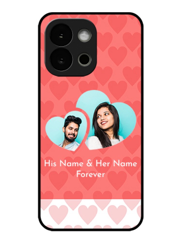 Custom OnePlus 13s 5G Custom Glass Phone Case - Couple Pic Upload Design