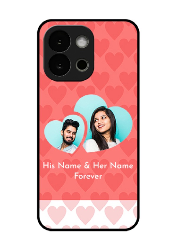 OnePlus 13s 5G Custom Glass Phone Case - Couple Pic Upload Design