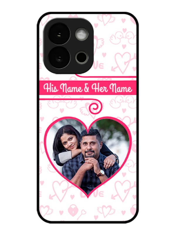 Custom OnePlus 13s 5G Custom Glass Phone Case - Heart Shape Love Design