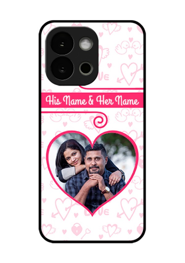 OnePlus 13s 5G Custom Glass Phone Case - Heart Shape Love Design