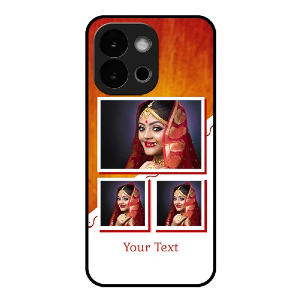 OnePlus 13s 5G Custom Glass Phone Case - Wedding Memories Design