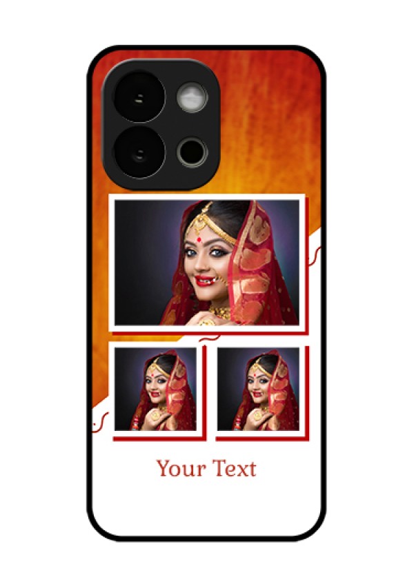 OnePlus 13s 5G Custom Glass Phone Case - Wedding Memories Design