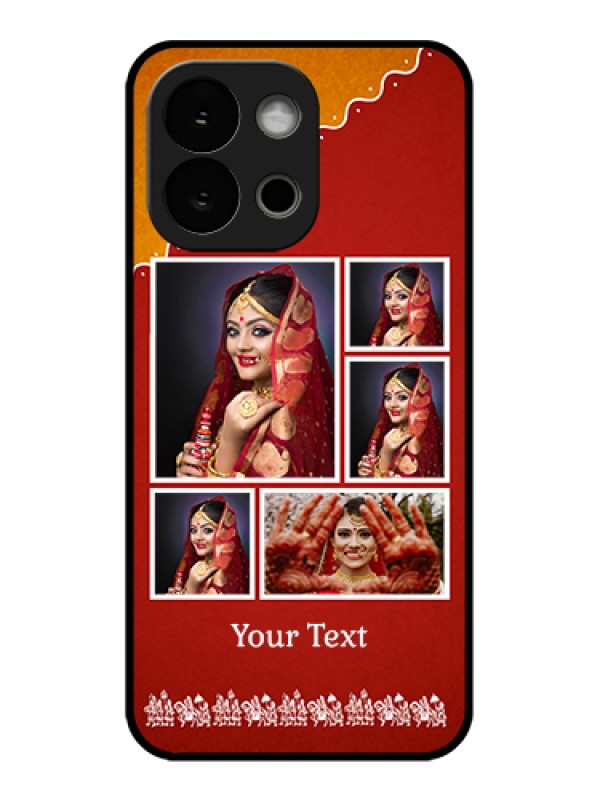 Custom OnePlus 13s 5G Custom Glass Phone Case - Wedding Pic Upload Design