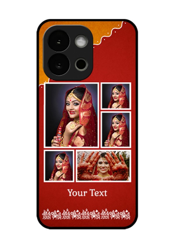 OnePlus 13s 5G Custom Glass Phone Case - Wedding Pic Upload Design