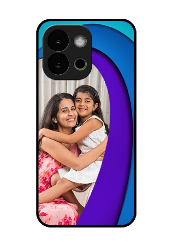 OnePlus 13s 5G Custom Glass Phone Case - Simple Pattern Design