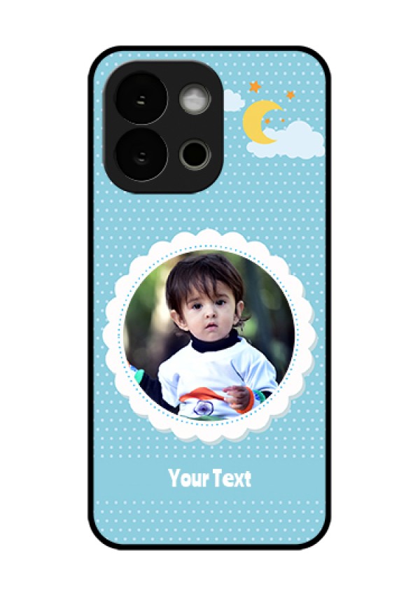 OnePlus 13s 5G Custom Glass Phone Case - Violet Pattern Design