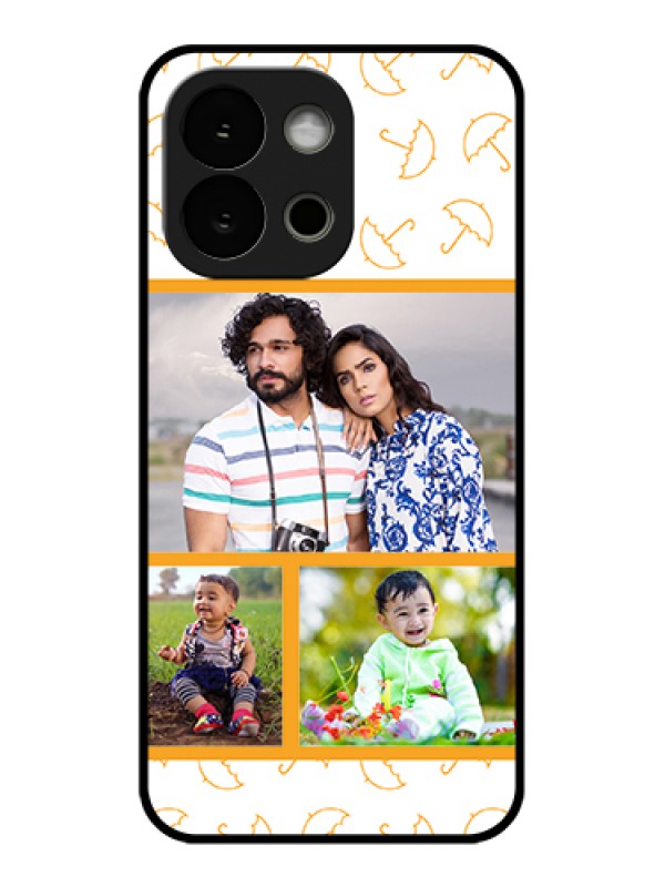 Custom OnePlus 13s 5G Custom Glass Phone Case - Yellow Pattern Design