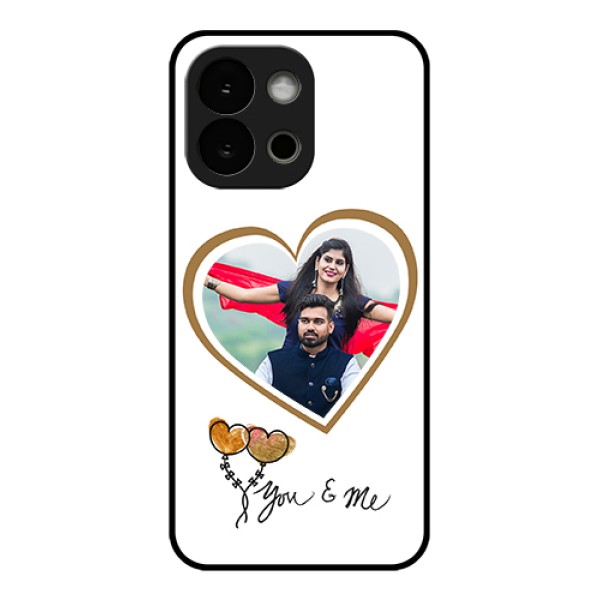 OnePlus 13s 5G Custom Glass Phone Case - You & Me Design
