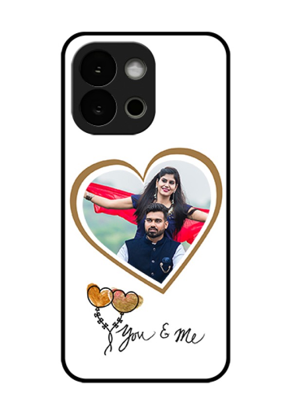 OnePlus 13s 5G Custom Glass Phone Case - You & Me Design
