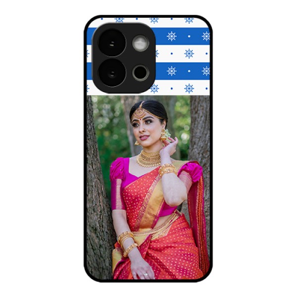 OnePlus 13s 5G Custom Glass Phone Case - Snow Pattern Design