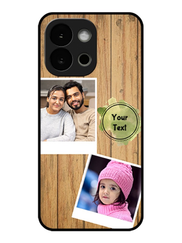 Custom OnePlus 13s 5G Custom Glass Phone Case - Wooden Texture Design