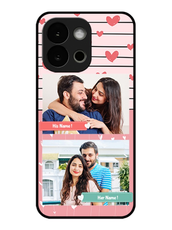 Custom OnePlus 13s 5G Custom Glass Phone Case - Photo With Heart Design