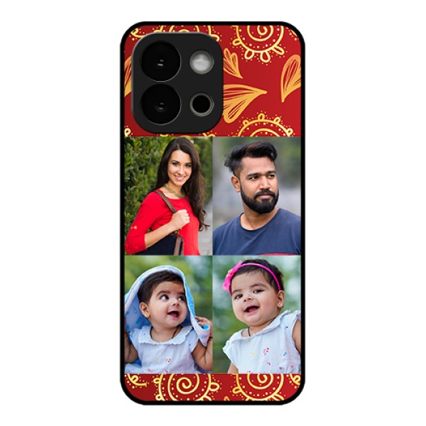 OnePlus 13s 5G Custom Glass Phone Case - 4 Image Traditional Design