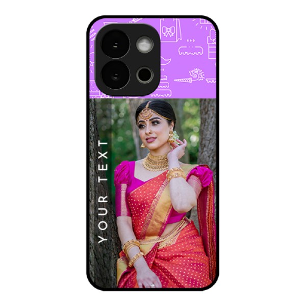 OnePlus 13s 5G Custom Glass Phone Case - Birthday Icons Design