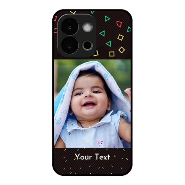 OnePlus 13s 5G Custom Glass Phone Case - With Confetti Birthday Design OnePlus 13s 5G Custom Glass Phone Case - With Confetti Birthday Design