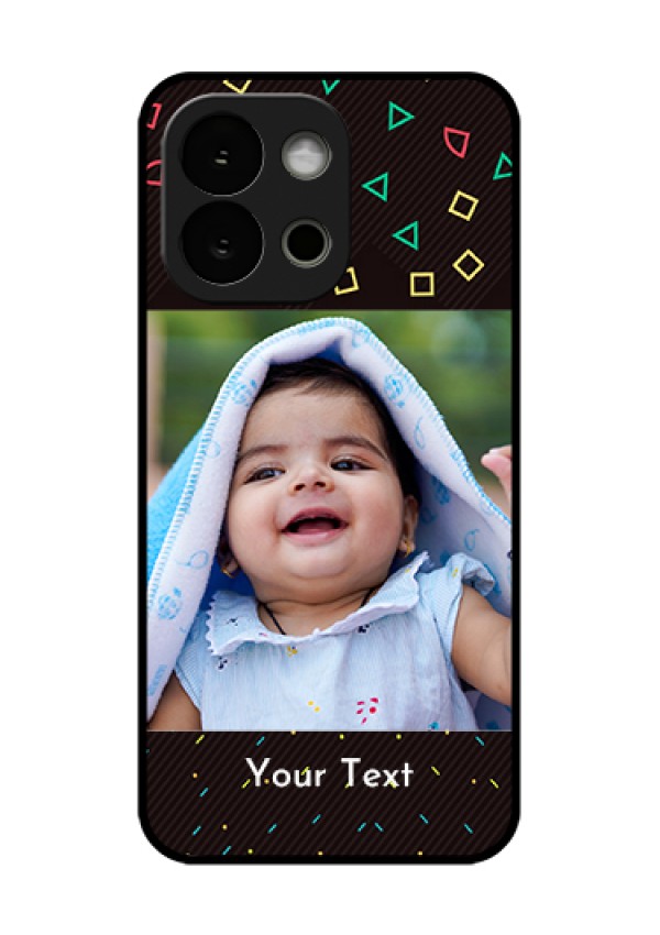 OnePlus 13s 5G Custom Glass Phone Case - With Confetti Birthday Design