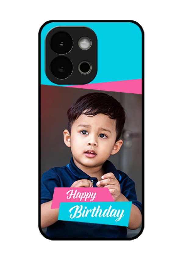 OnePlus 13s 5G Custom Glass Phone Case - Image Holder With 2 Color Design