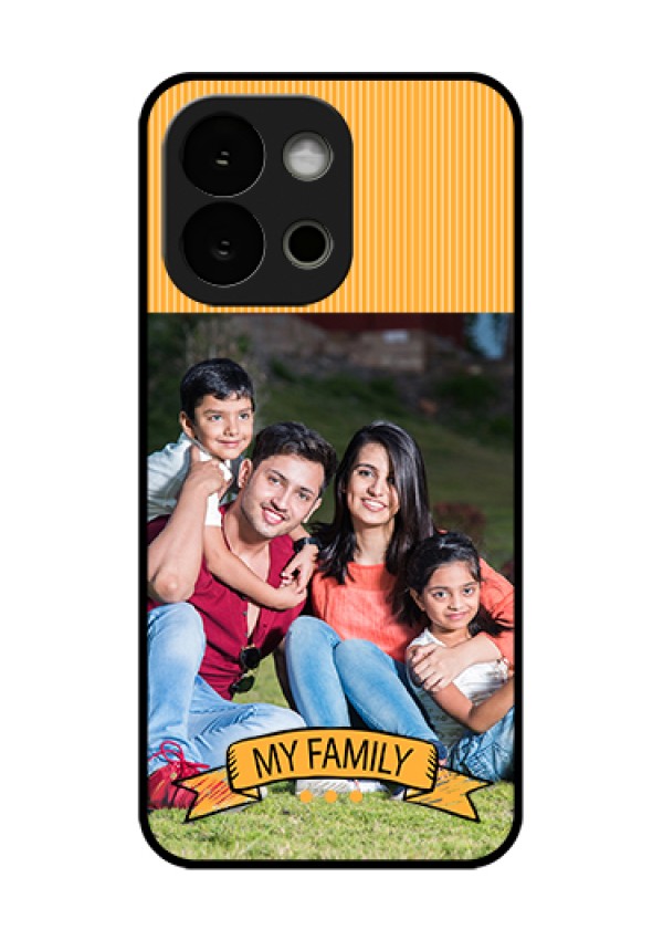 OnePlus 13s 5G Custom Glass Phone Case - My Family Design