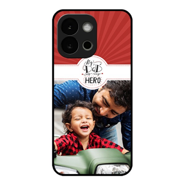 OnePlus 13s 5G Custom Glass Phone Case - My Dad Hero Design