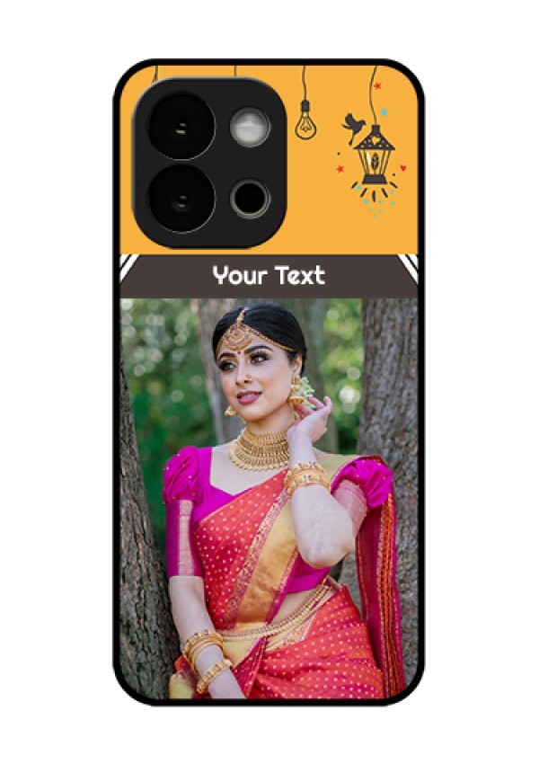OnePlus 13s 5G Custom Glass Phone Case - With Family Picture And Icons