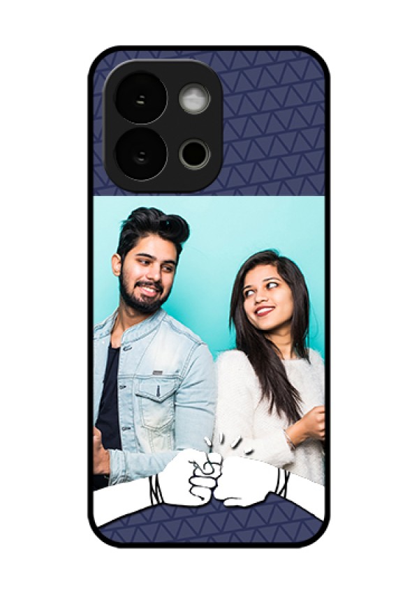 OnePlus 13s 5G Custom Glass Phone Case - With Best Friends Design