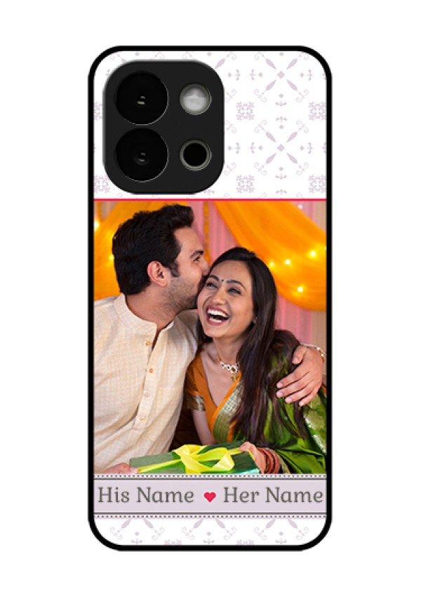 OnePlus 13s 5G Custom Glass Phone Case - With Photo And Ethnic Design