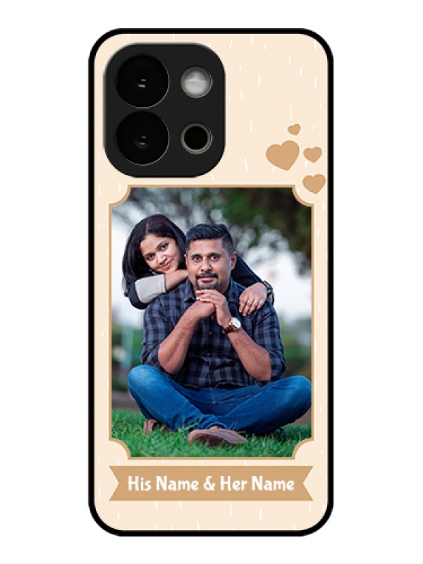 Custom OnePlus 13s 5G Custom Glass Phone Case - With Confetti Love Design