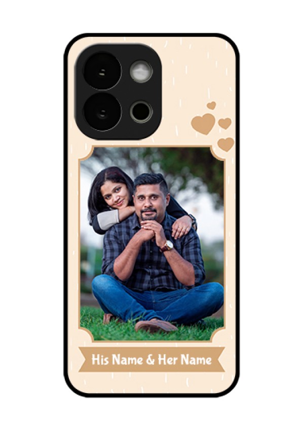 OnePlus 13s 5G Custom Glass Phone Case - With Confetti Love Design