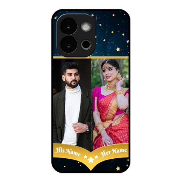 OnePlus 13s 5G Custom Glass Phone Case - Galaxy Stars Backdrop Design OnePlus 13s 5G Custom Glass Phone Case - Galaxy Stars Backdrop Design