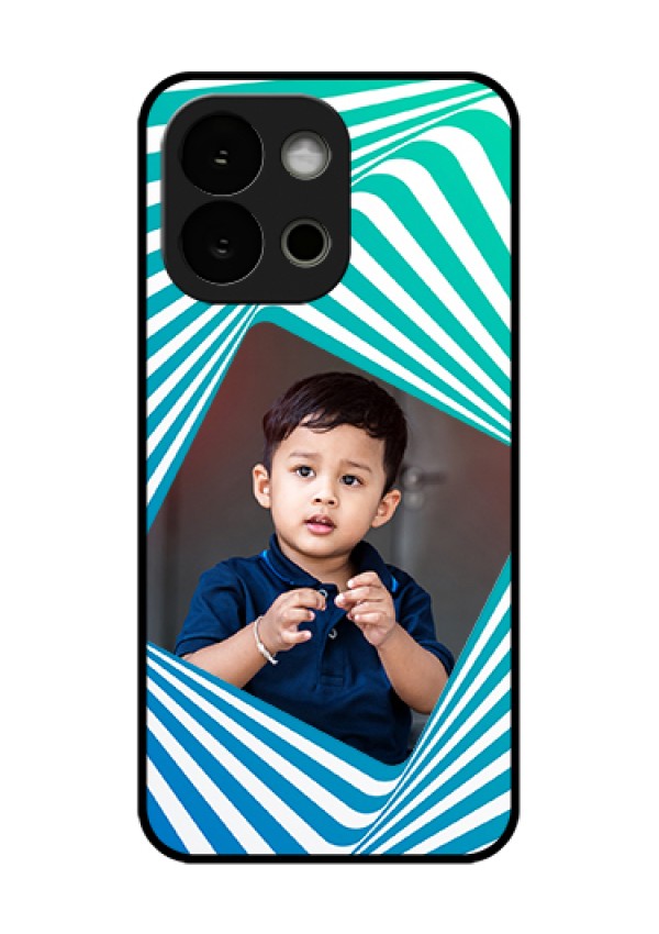 OnePlus 13s 5G Custom Glass Phone Case - Abstract Spiral Design