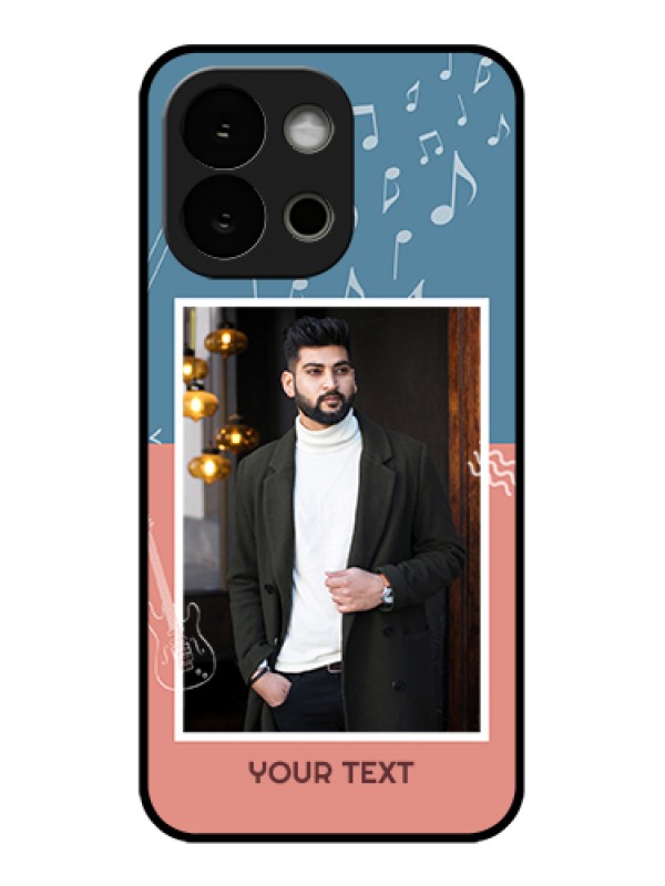 Custom OnePlus 13s 5G Custom Glass Phone Case - With Color Musical Note Design