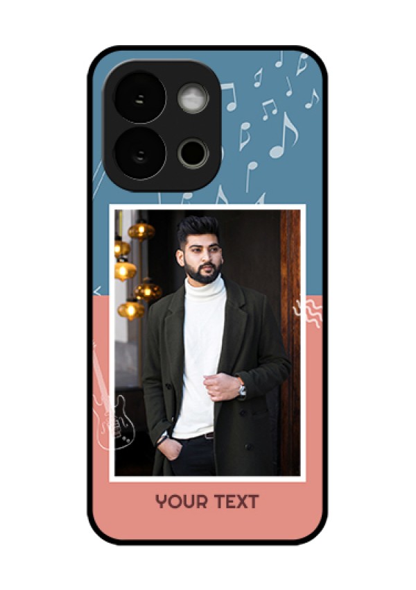 OnePlus 13s 5G Custom Glass Phone Case - With Color Musical Note Design