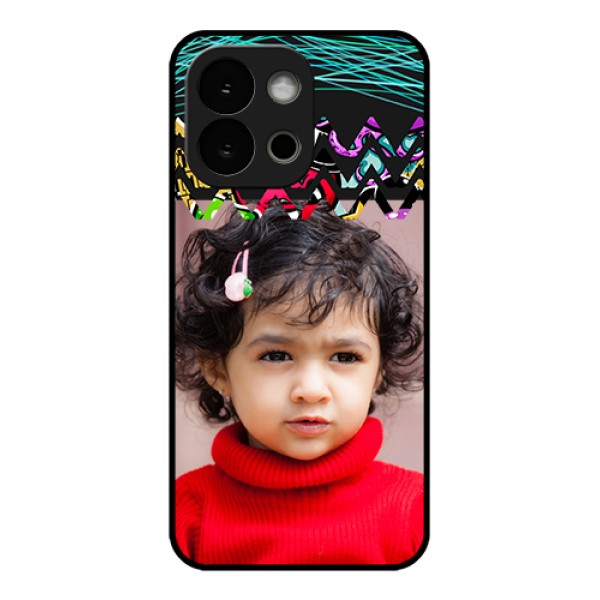 OnePlus 13s 5G Custom Glass Phone Case - Neon Abstract Design