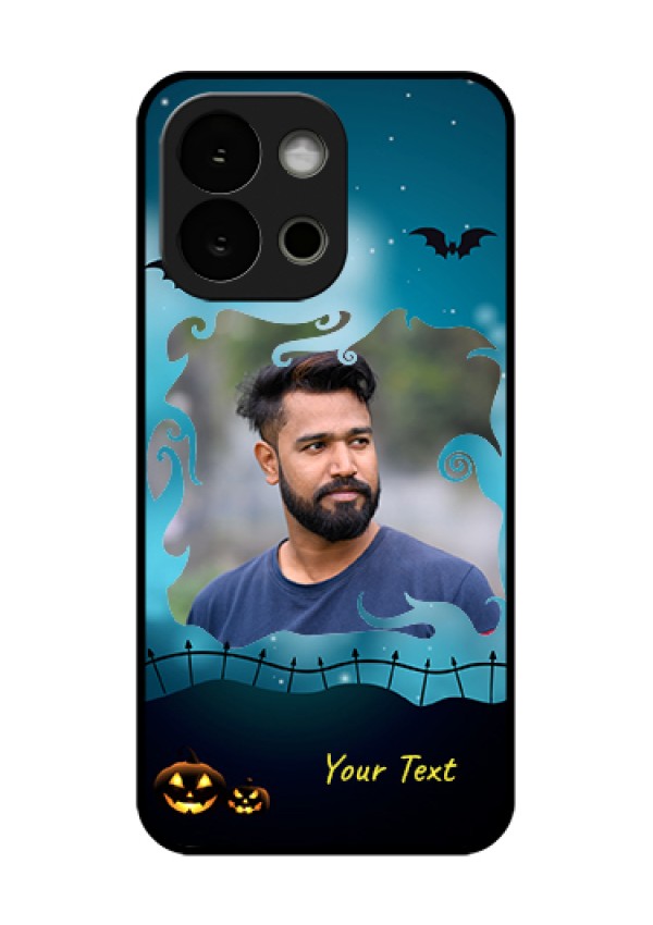 OnePlus 13s 5G Custom Glass Phone Case - Halloween Frame Design