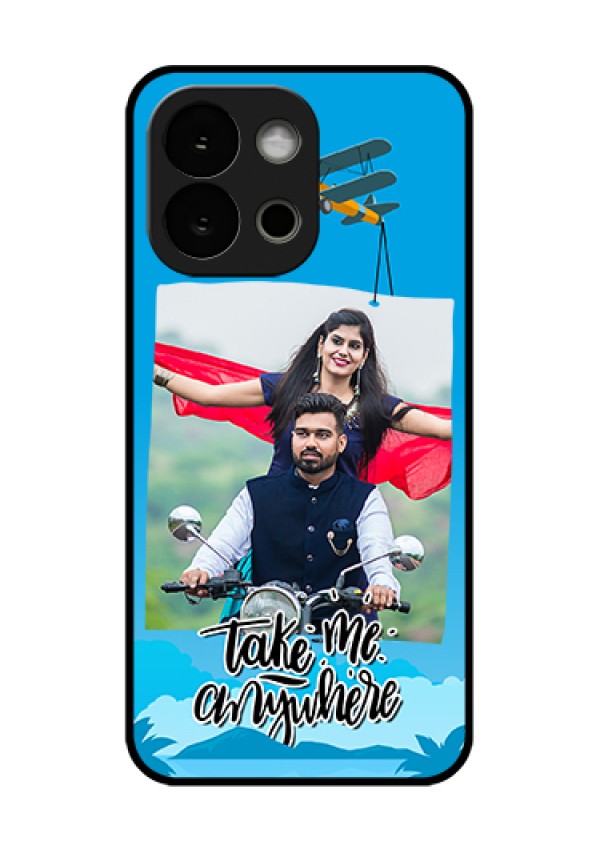 OnePlus 13s 5G Custom Glass Phone Case - Traveller Design