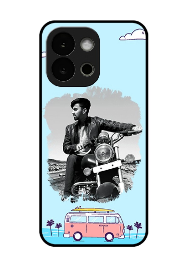 OnePlus 13s 5G Custom Glass Phone Case - Travel & Adventure Design