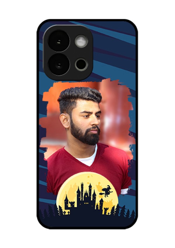 OnePlus 13s 5G Custom Glass Phone Case - Halloween Witch Design