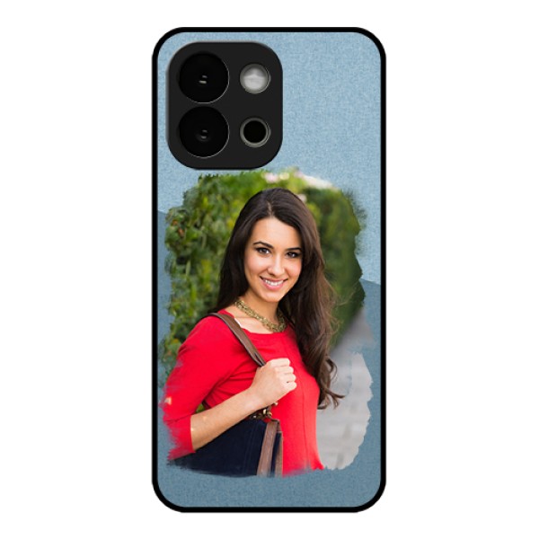 OnePlus 13s 5G Custom Glass Phone Case - Grunge Line Art Design