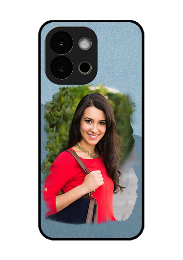 OnePlus 13s 5G Custom Glass Phone Case - Grunge Line Art Design