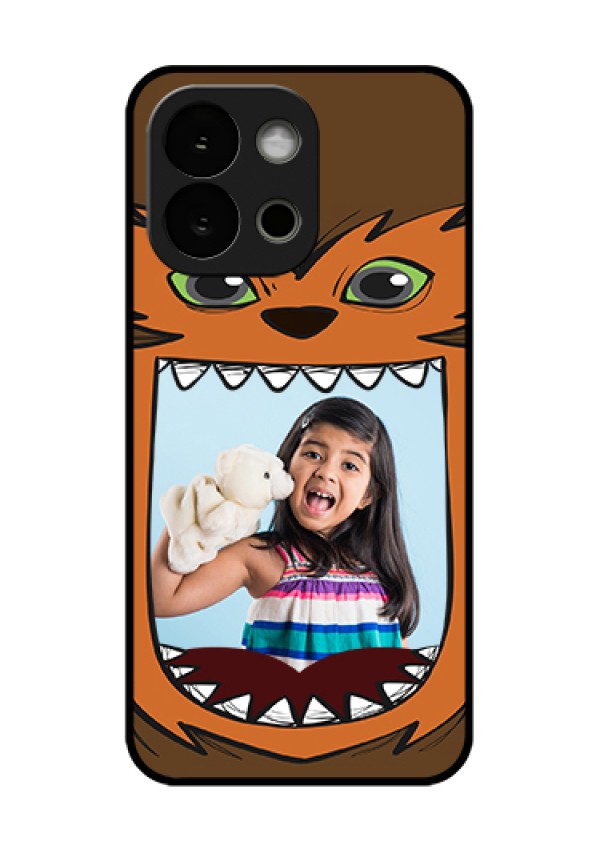 OnePlus 13s 5G Custom Glass Phone Case - Owl Monster Back Case Design