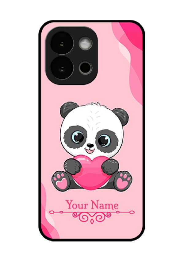 OnePlus 13s 5G Custom Glass Phone Case - Cute Panda Design