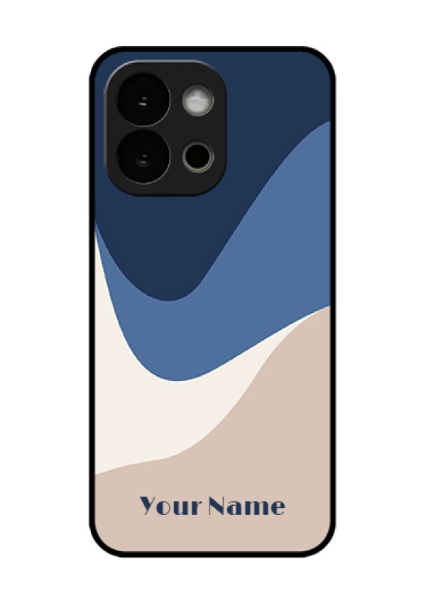 OnePlus 13s 5G Custom Glass Phone Case - Abstract Drip Art Design