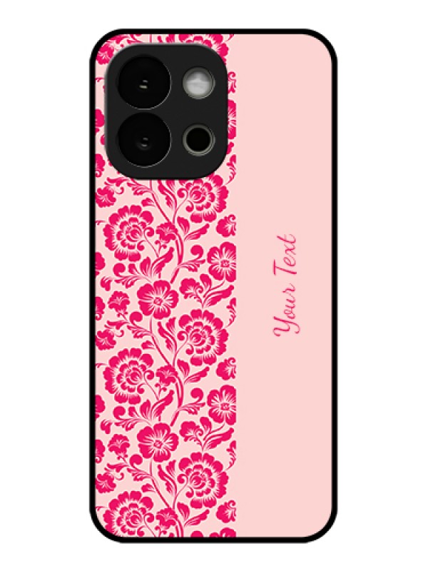 Custom OnePlus 13s 5G Custom Glass Phone Case - Attractive Floral Pattern Design