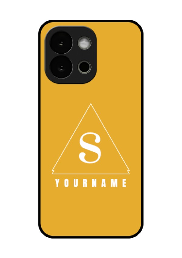 OnePlus 13s 5G Custom Glass Phone Case - Simple Triangle Design