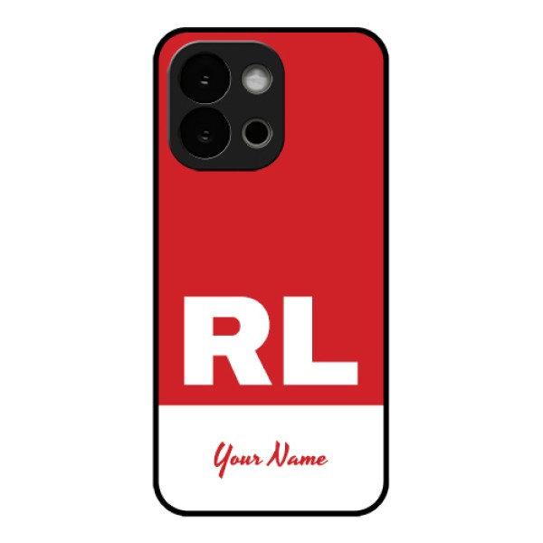 OnePlus 13s 5G Custom Glass Phone Case - Dual Tone Custom Text Design OnePlus 13s 5G Custom Glass Phone Case - Dual Tone Custom Text Design