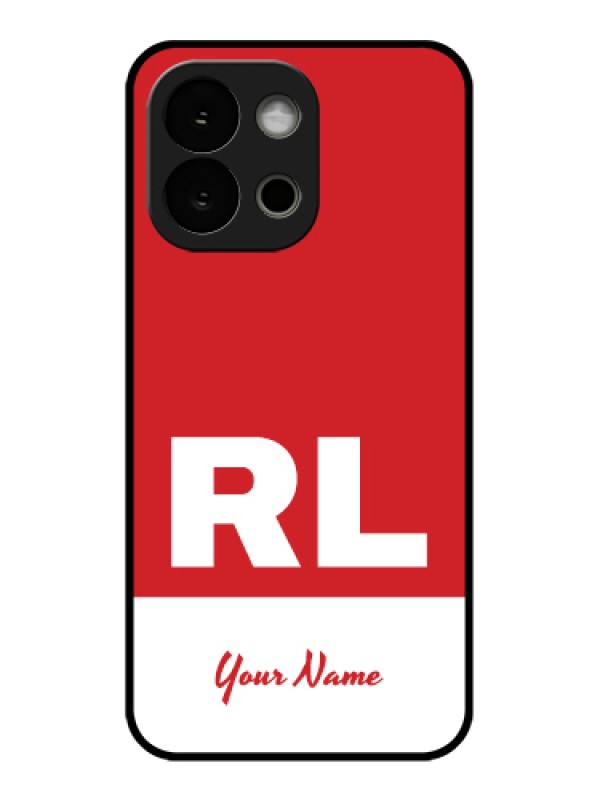 Custom OnePlus 13s 5G Custom Glass Phone Case - Dual Tone Custom Text Design