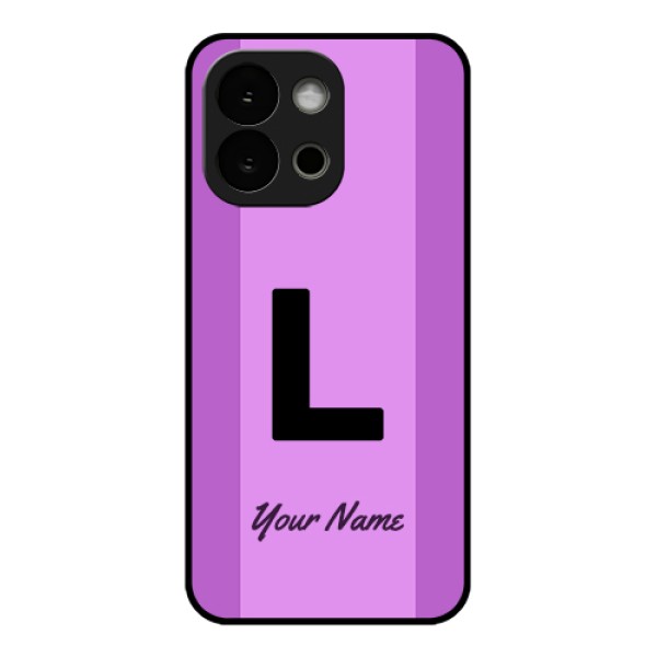 OnePlus 13s 5G Custom Glass Phone Case - Tricolor Custom Text Design OnePlus 13s 5G Custom Glass Phone Case - Tricolor Custom Text Design