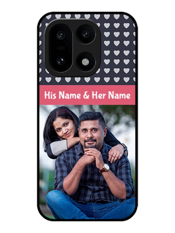 Custom OnePlus 15 5G Custom Glass Phone Case - Love Symbols Design