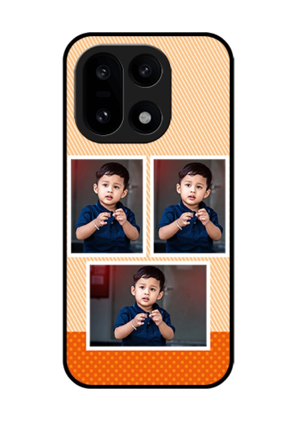 OnePlus 15 5G Custom Glass Phone Case - Bulk Photos Upload Design