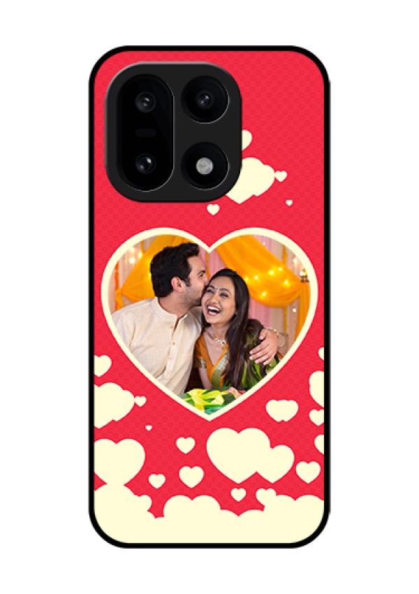 OnePlus 15 5G Custom Glass Phone Case - Love Symbols Phone Cover Design